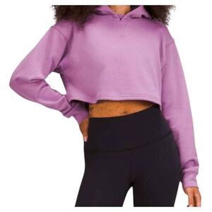 LULULEMON ATHLETICA All Yours Cropped Hoodie Size 2